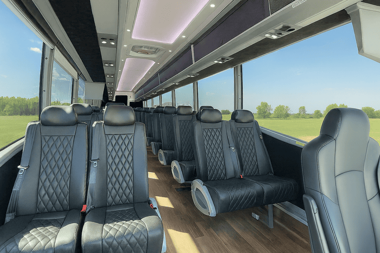 coach bus in Bakersfield