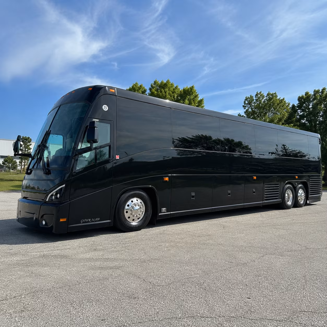 bakersfield 47 passenger charter bus