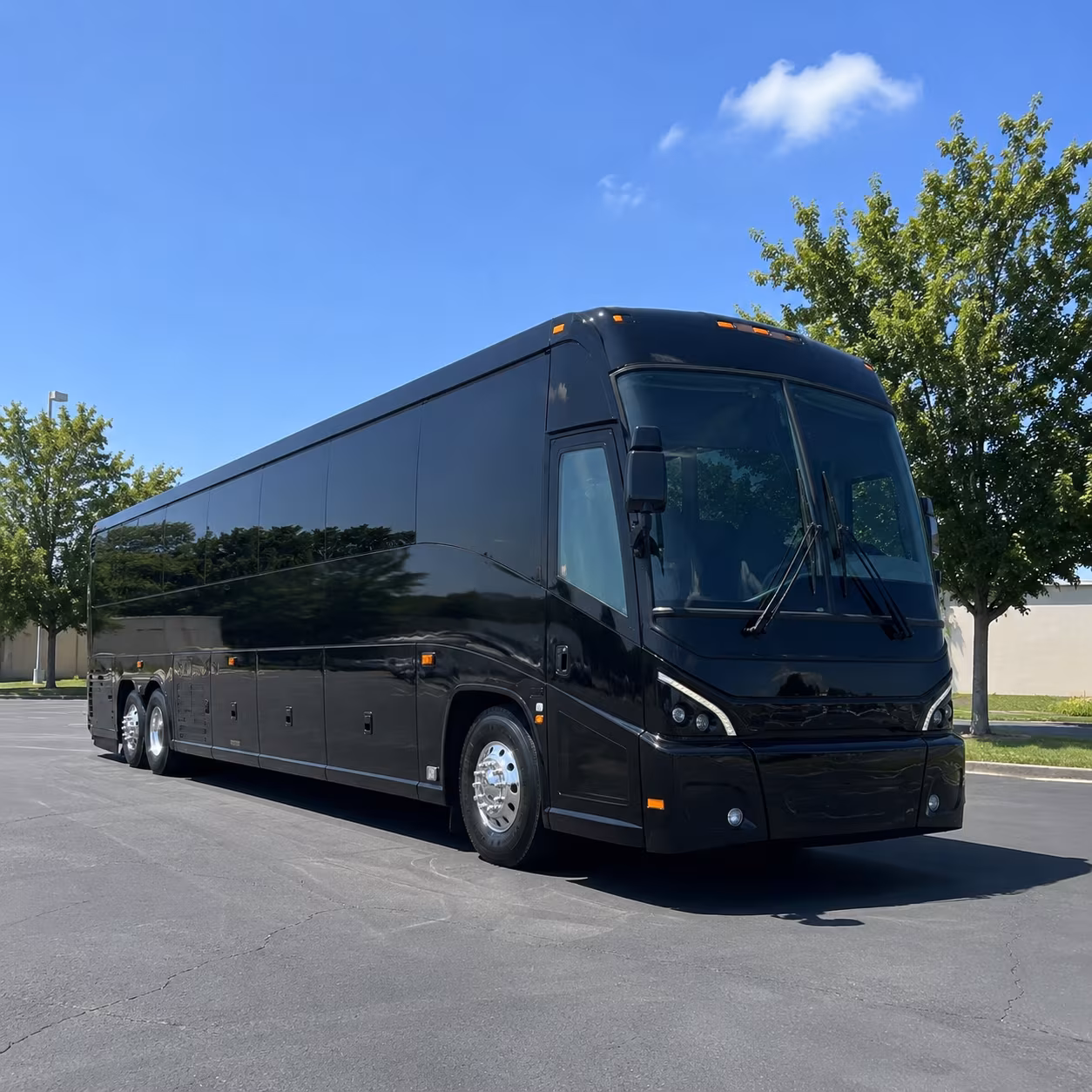 bakersfield 56 passenger charter bus