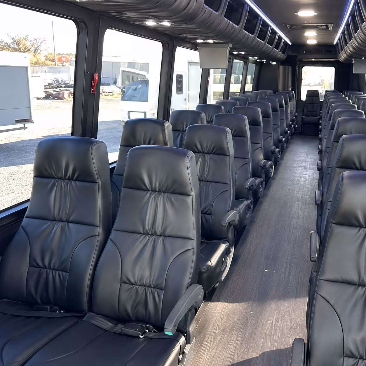 bakersfield field trip transportation onboard seating