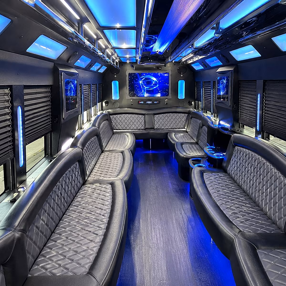 bakersfield party bus inside