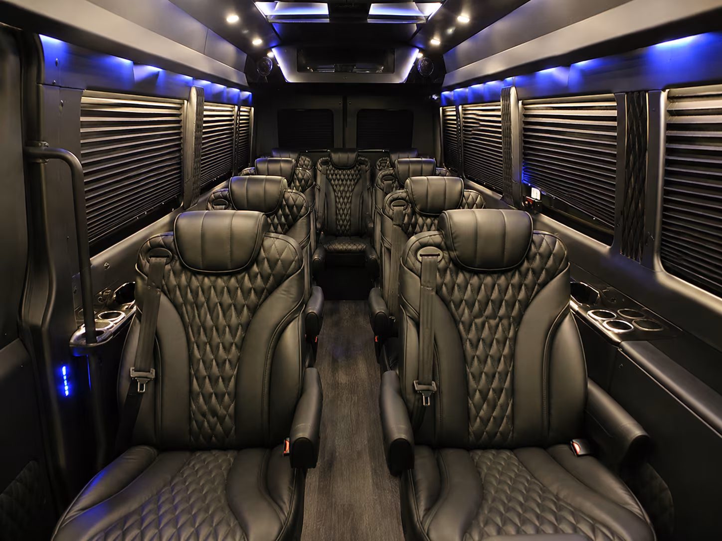 bakersfield sprinter van with driver interior