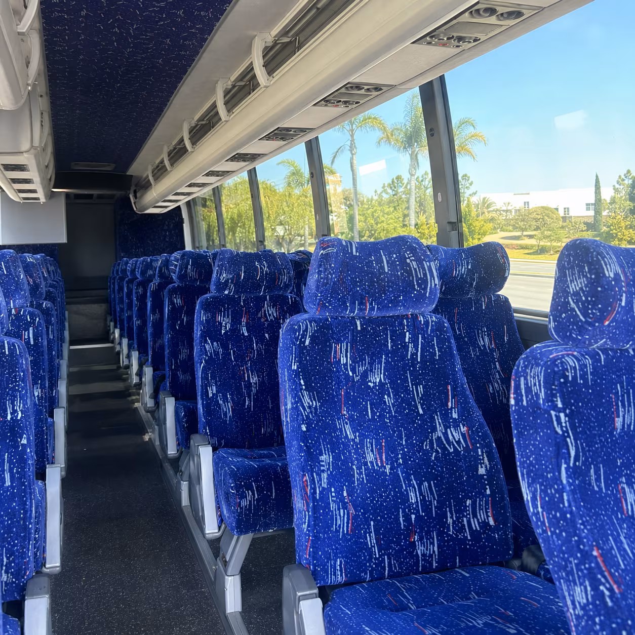 convention shuttle bus loops across downtown bakersfield