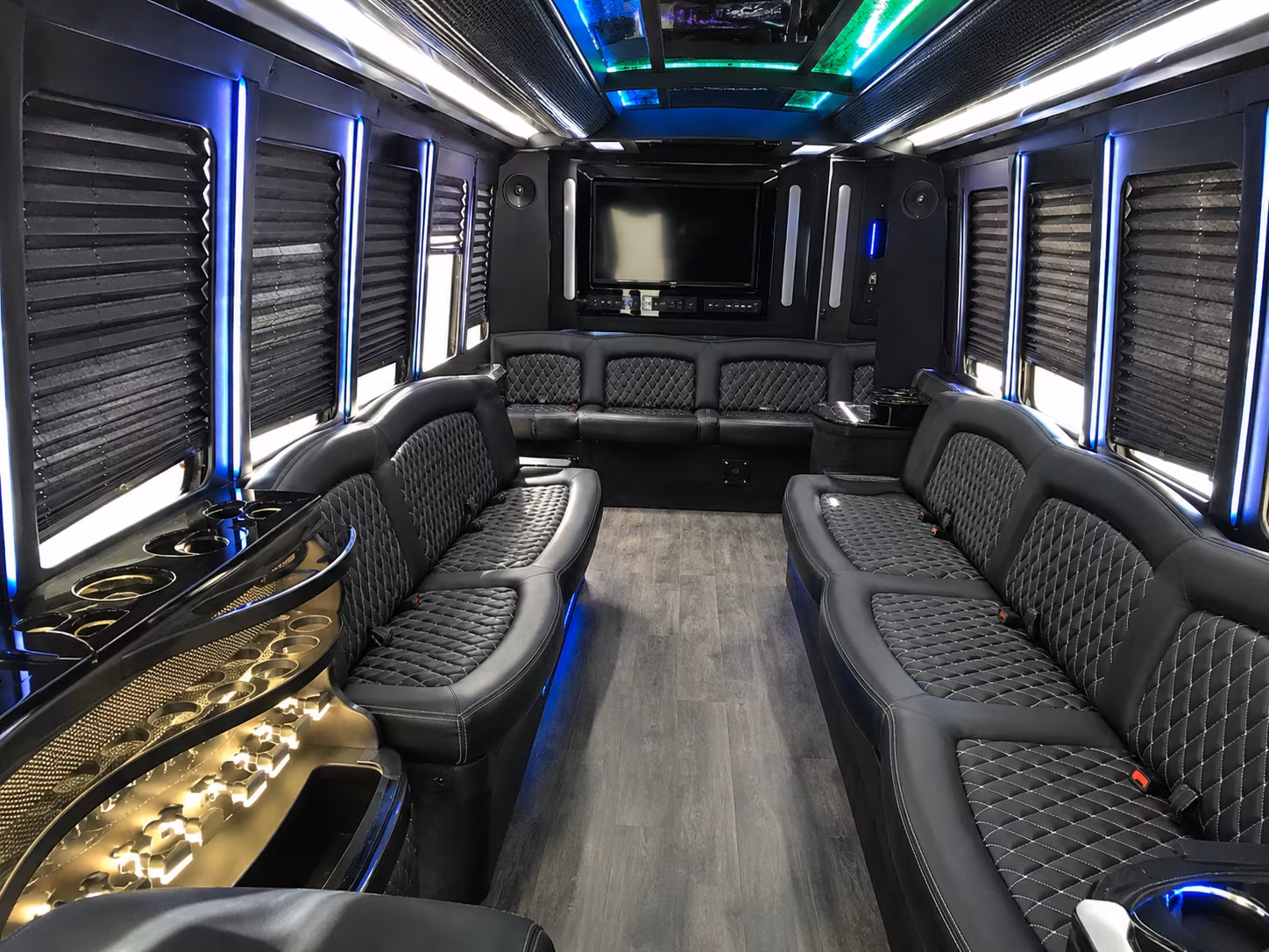 sweet 16 and quinceanera party buses serving bakersfield